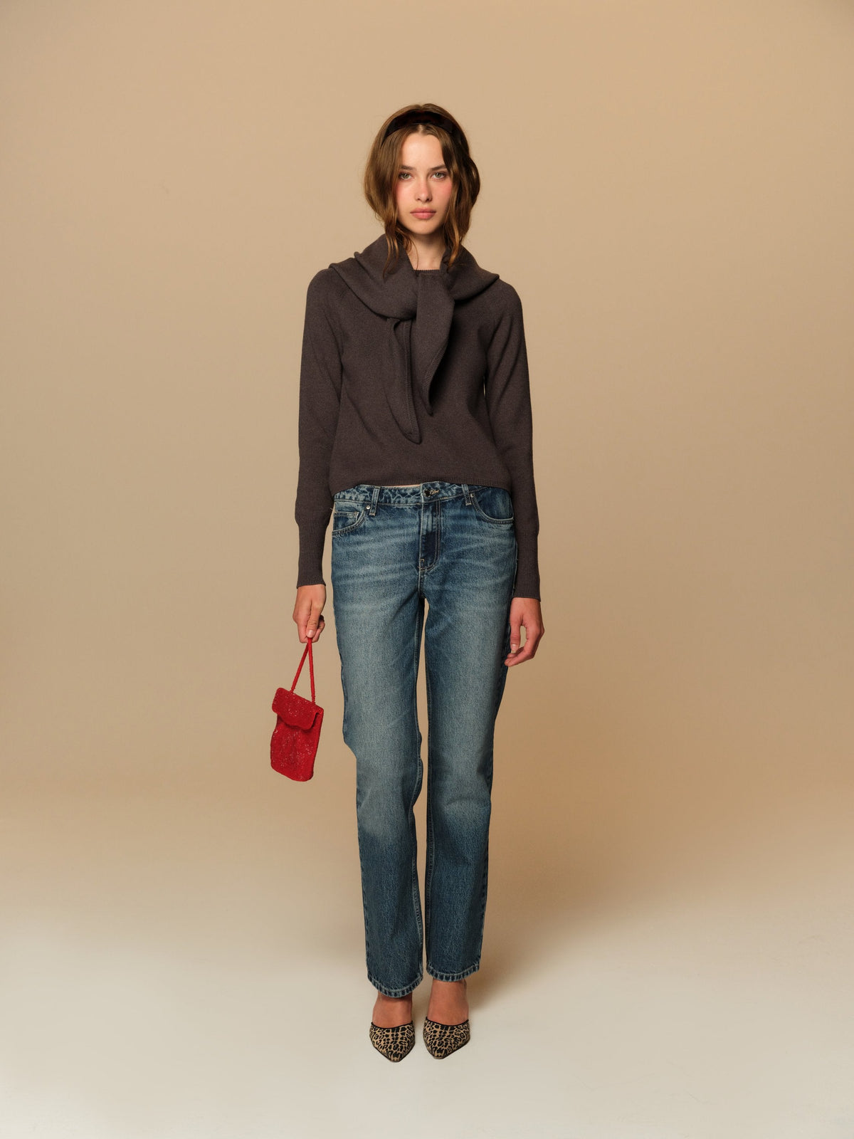 For Love & Lemons Shirley Top with Shawl