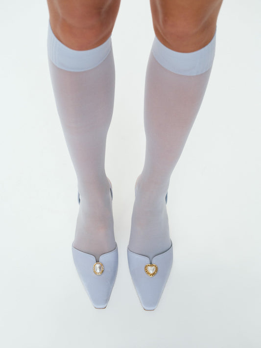 For Love & Lemons Carol Vintage Button Mule