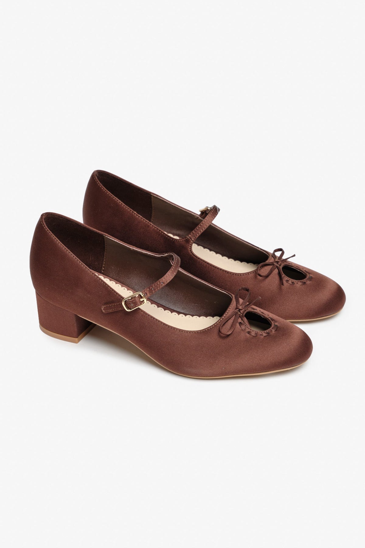 For Love & Lemons Annie Ribbon Cut Out Heel