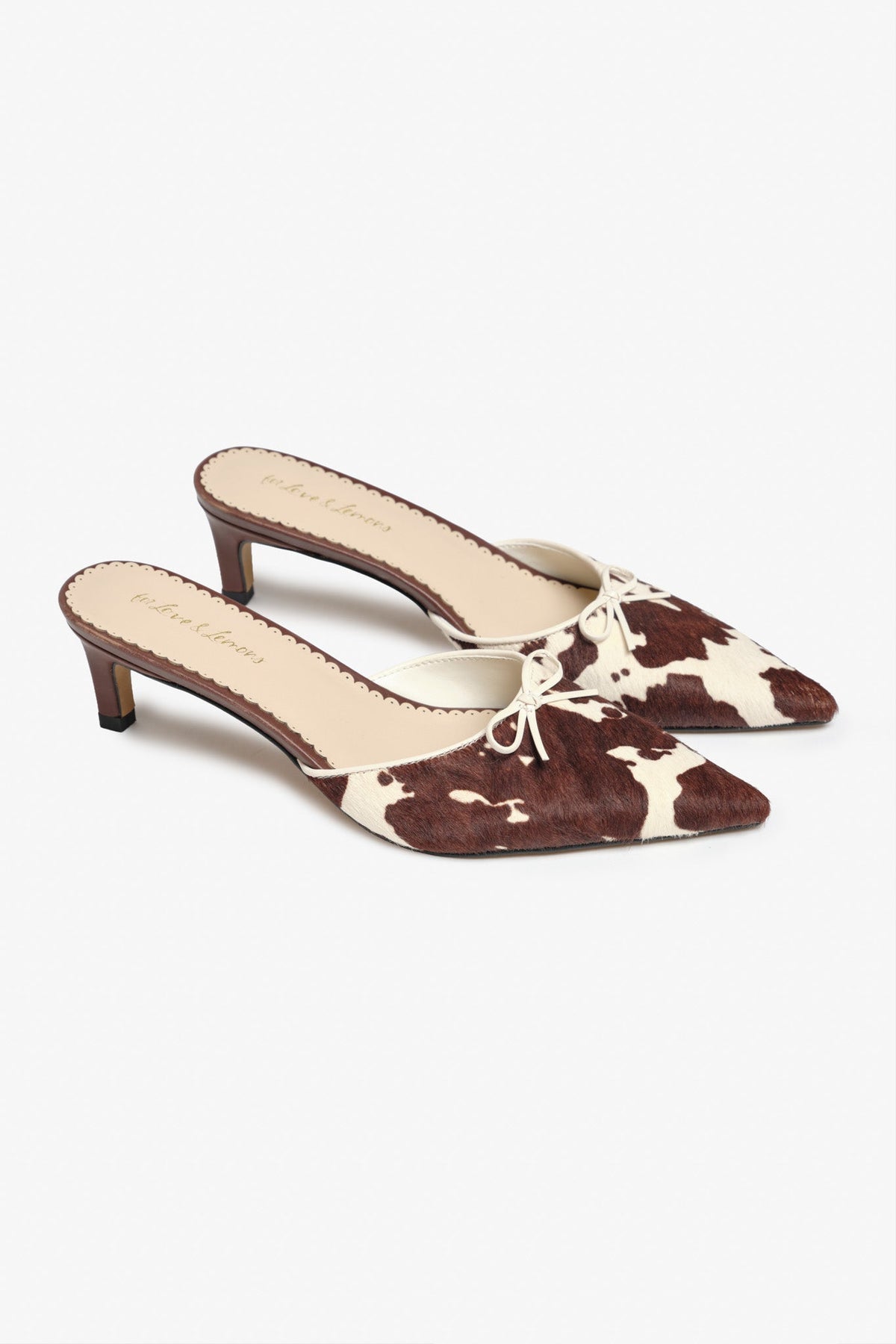 For Love & Lemons Dakota Calf Hair Mule