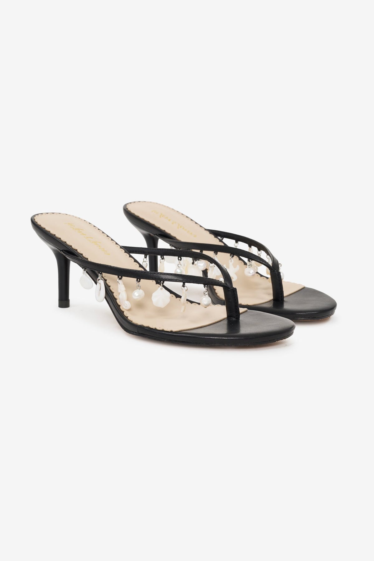 For Love & Lemons Sailor Charm Thong Heel