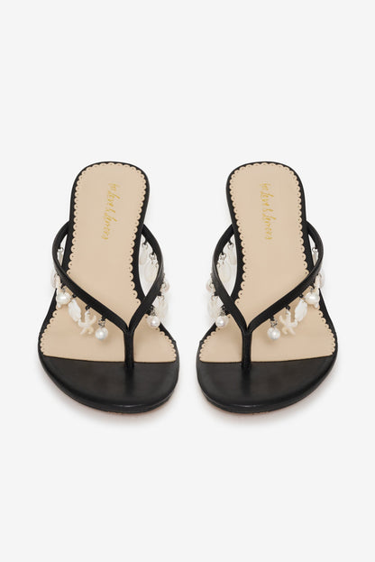 For Love & Lemons Sailor Charm Thong Heel