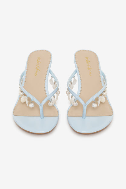 For Love & Lemons Sailor Charm Thong Heel