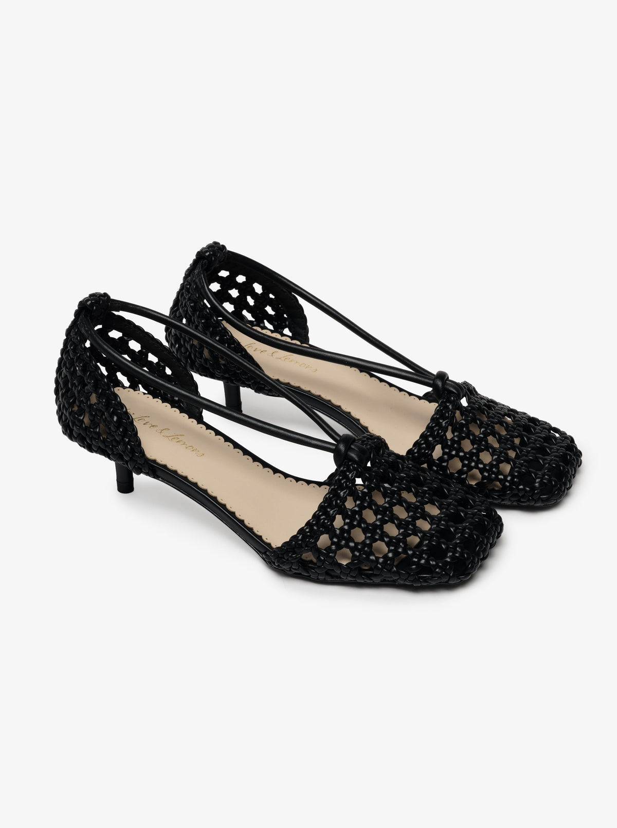 For Love & Lemons Marley Woven Heel