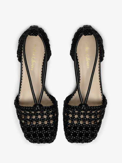 For Love & Lemons Marley Woven Heel