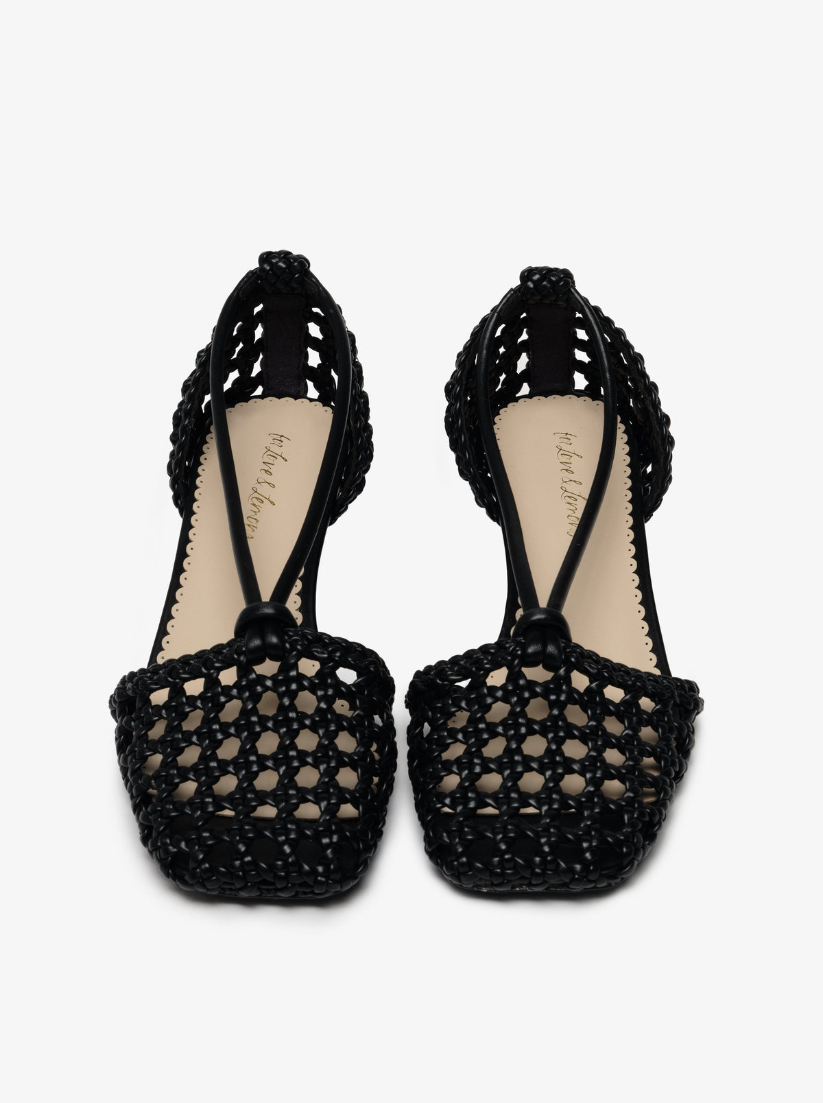 For Love & Lemons Marley Woven Heel