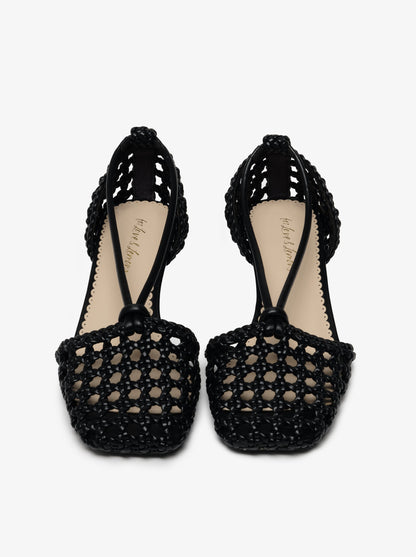 For Love & Lemons Marley Woven Heel