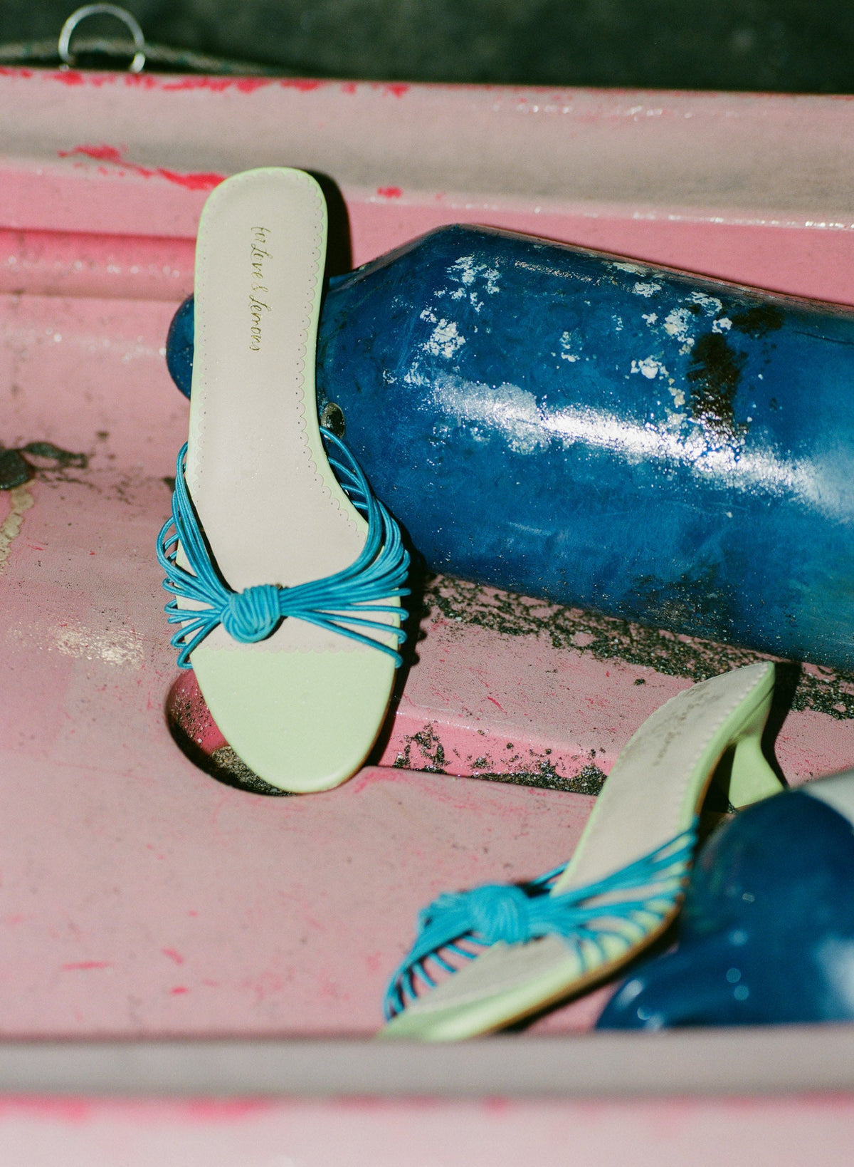For Love & Lemons Cleo Strappy Heel