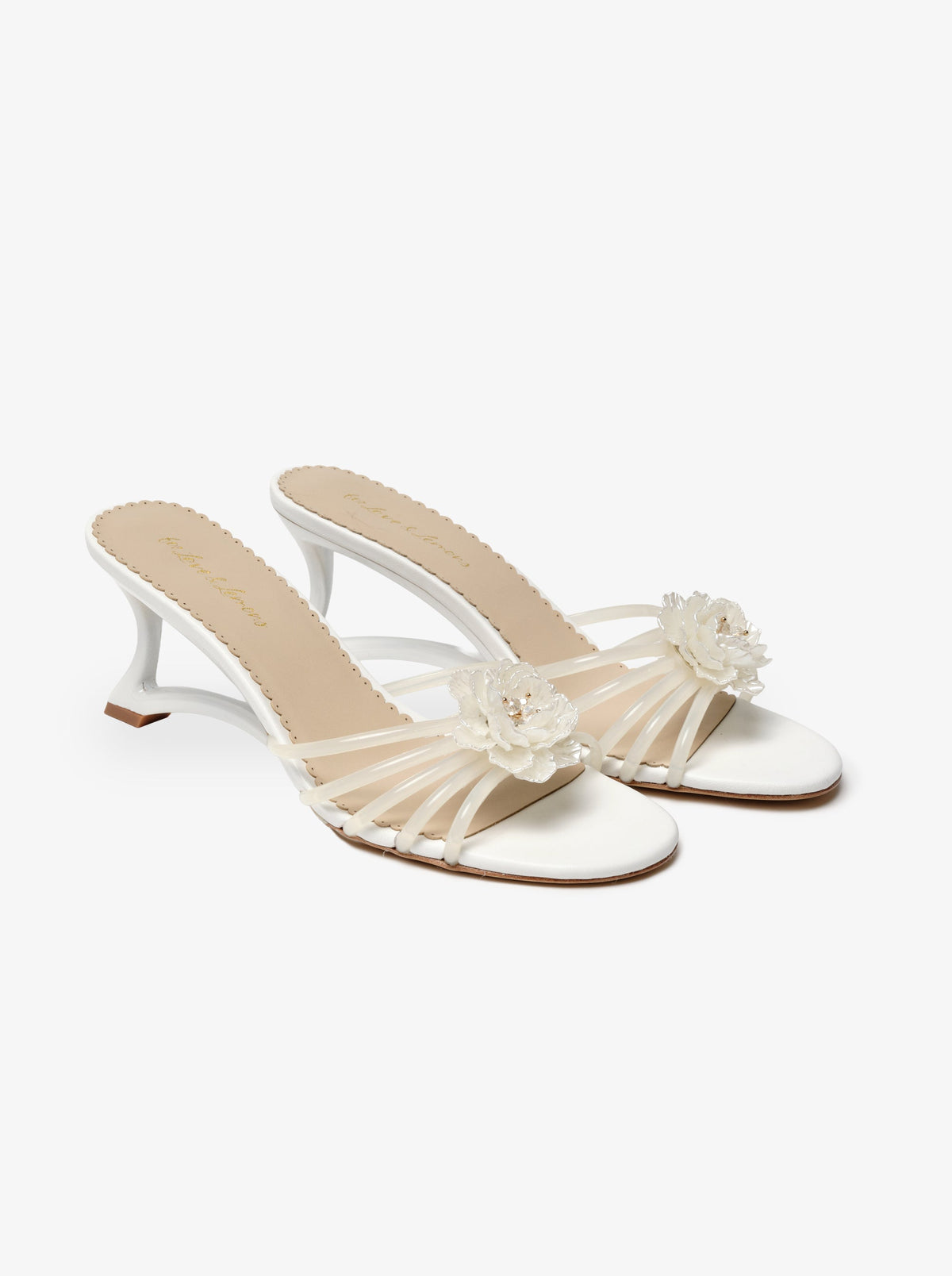 For Love & Lemons Paloma Flower Jelly Heel