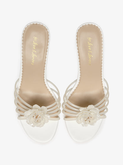For Love & Lemons Paloma Flower Jelly Heel