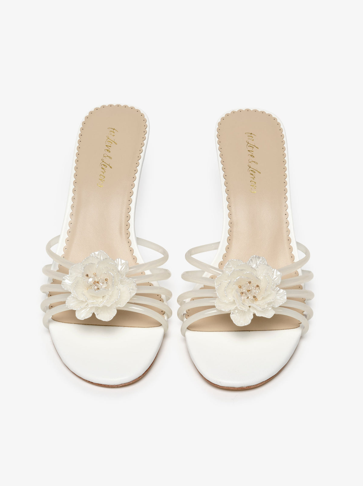 For Love & Lemons Paloma Flower Jelly Heel