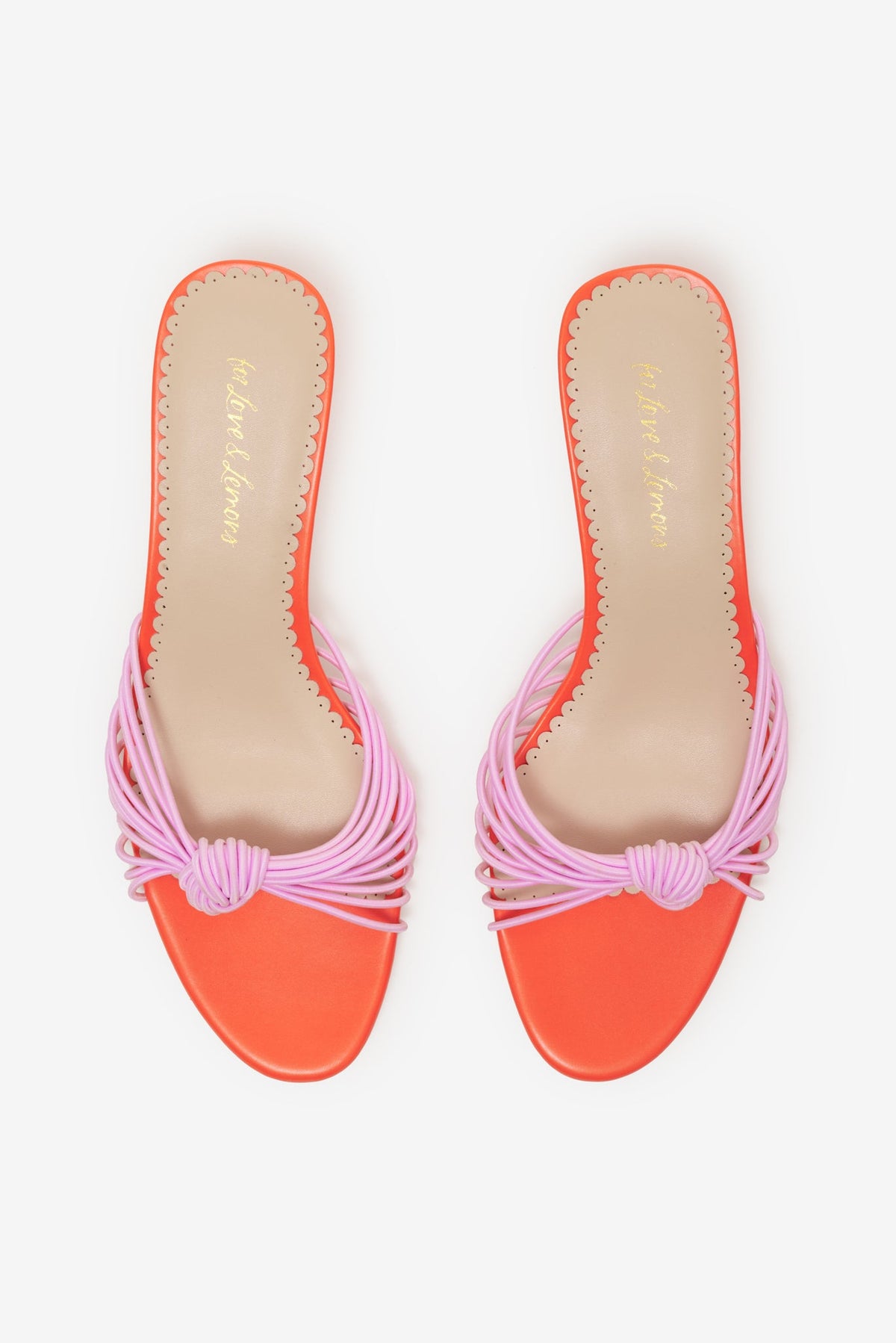 For Love & Lemons Cleo Strappy Heel