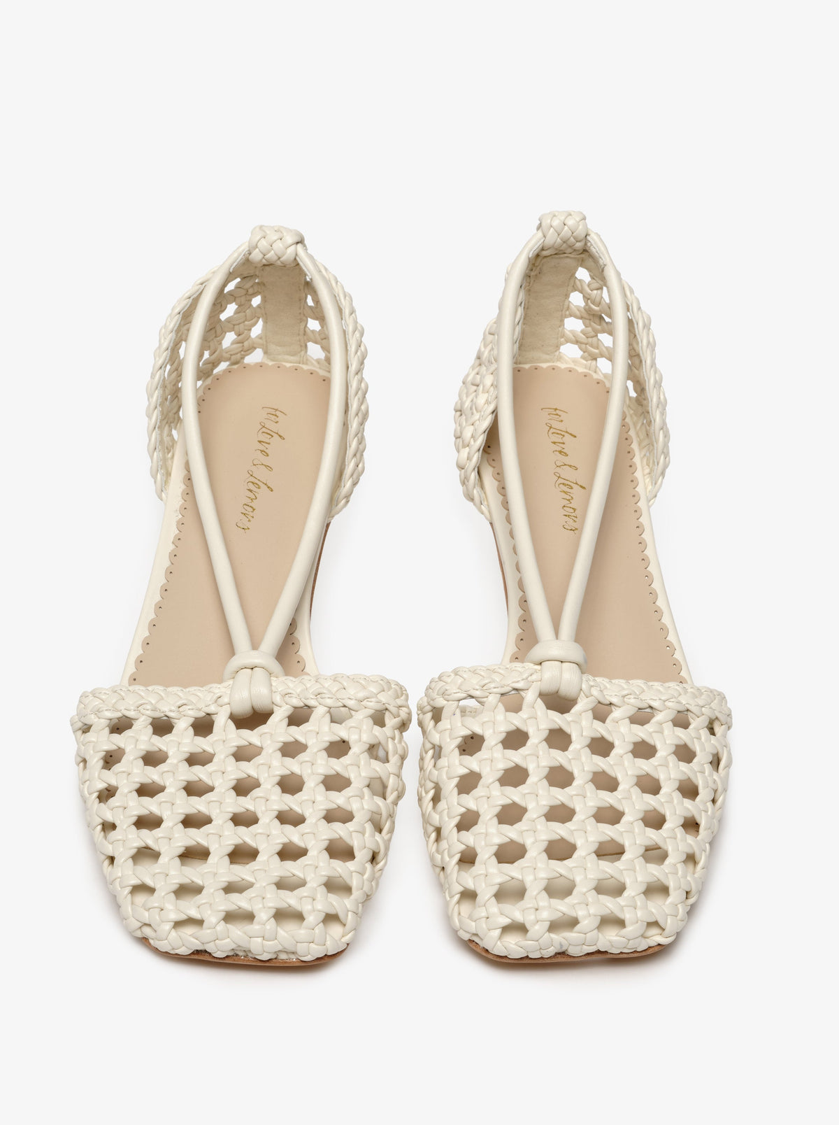 For Love & Lemons Marley Woven Heel