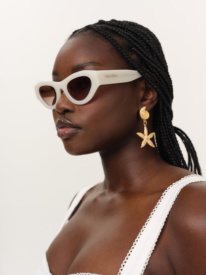 For Love & Lemons Lucy Cat-Eye Sunglasses
