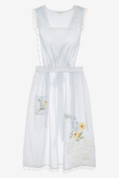 For Love & Lemons Bluebell Gingham Apron