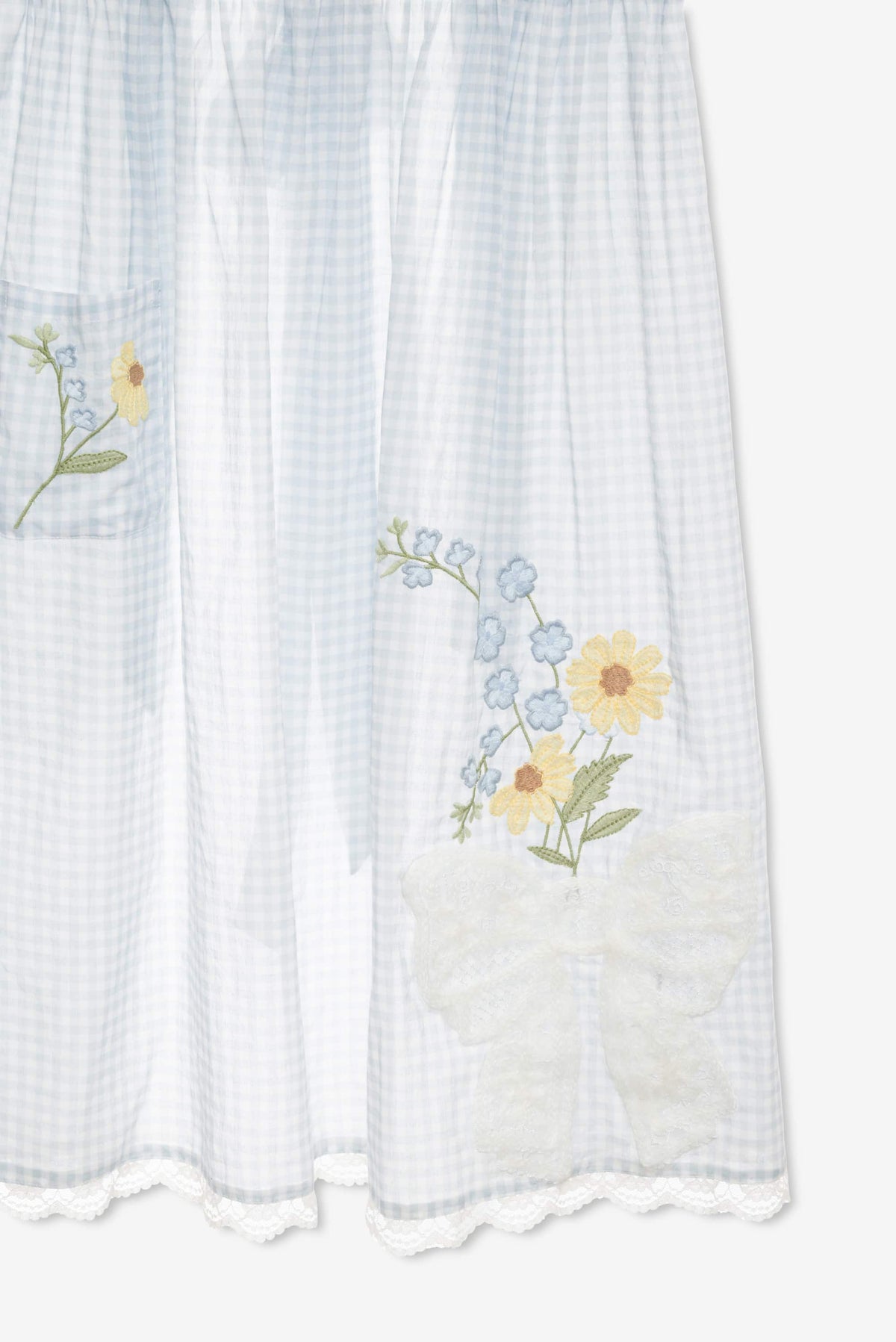 For Love & Lemons Bluebell Gingham Apron
