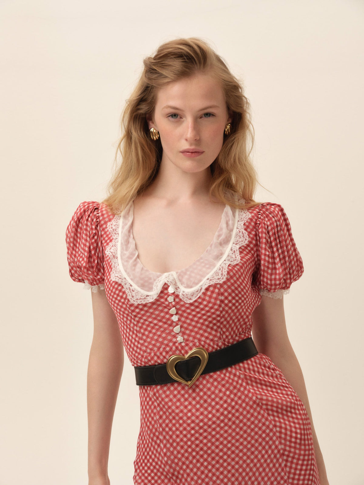 For Love & Lemons Heart Buckle Belt