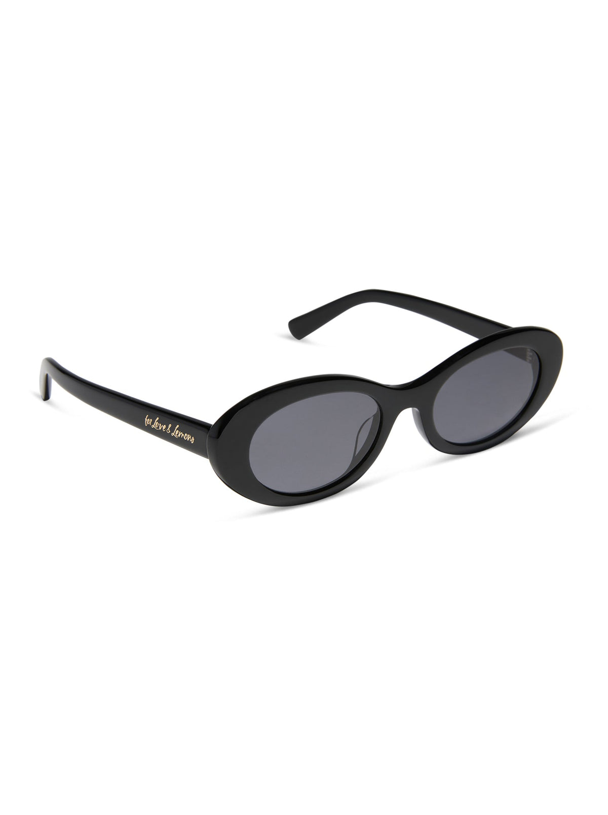 For Love & Lemons Sabrina Oval Sunglasses