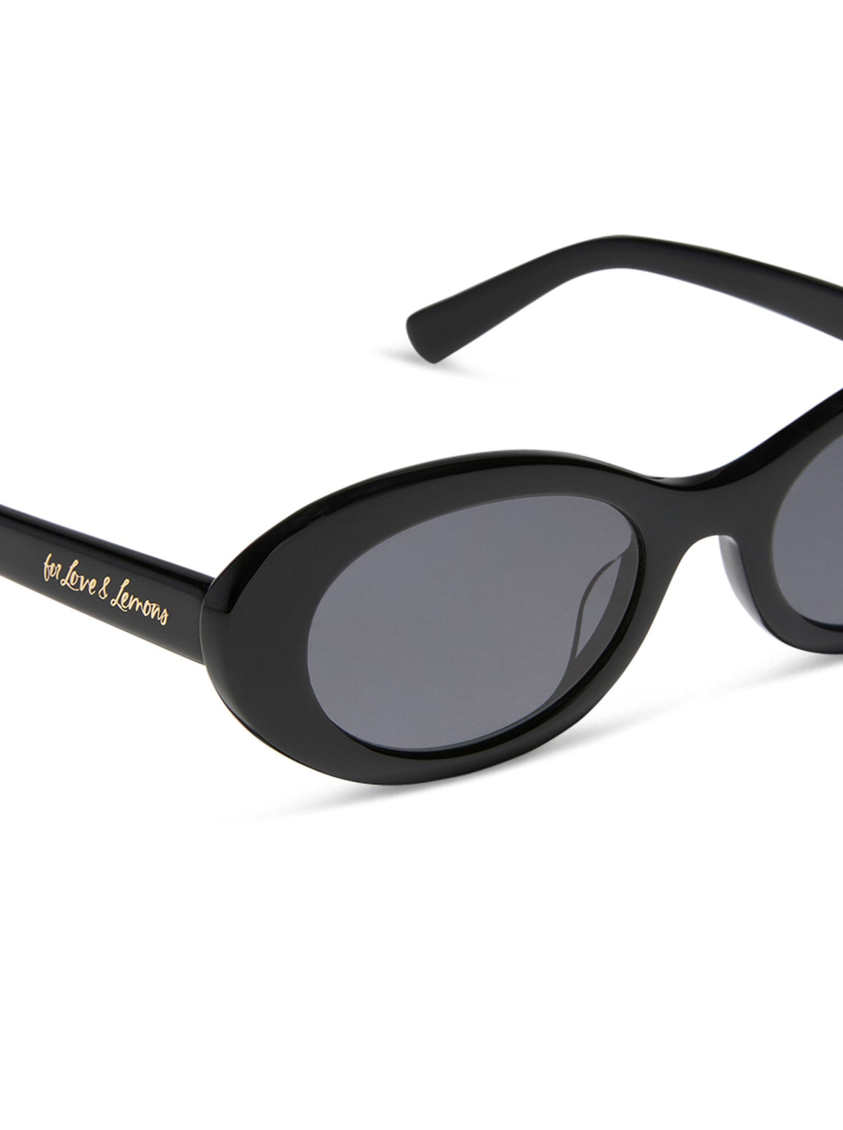 For Love & Lemons Sabrina Oval Sunglasses