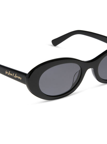 For Love & Lemons Sabrina Oval Sunglasses