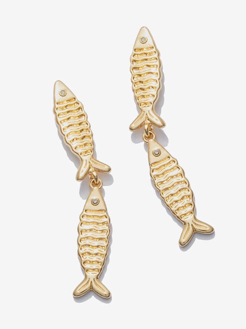 For Love & Lemons Gone Fishing Earrings