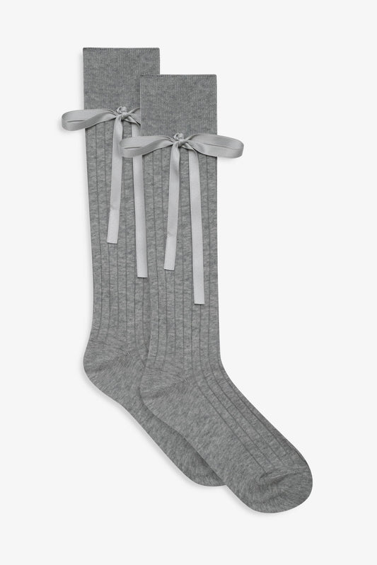 For Love & Lemons Knee-High Bow Socks