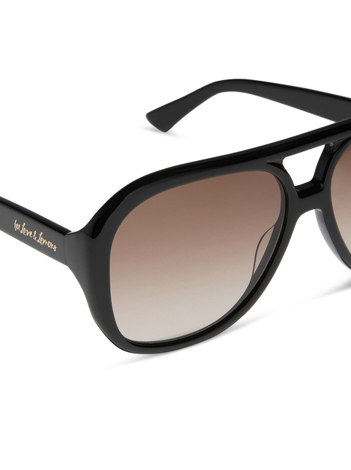 For Love & Lemons Pauline Aviator Sunglasses