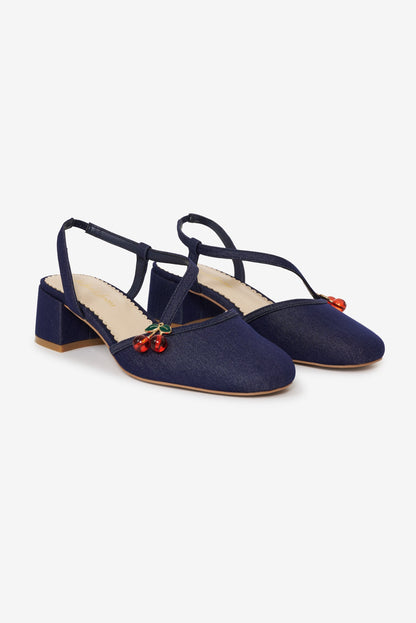 For Love & Lemons Charis Block Heel
