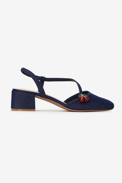 For Love & Lemons Charis Block Heel