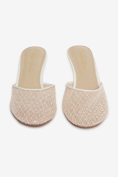For Love & Lemons Claudia Lace Heel