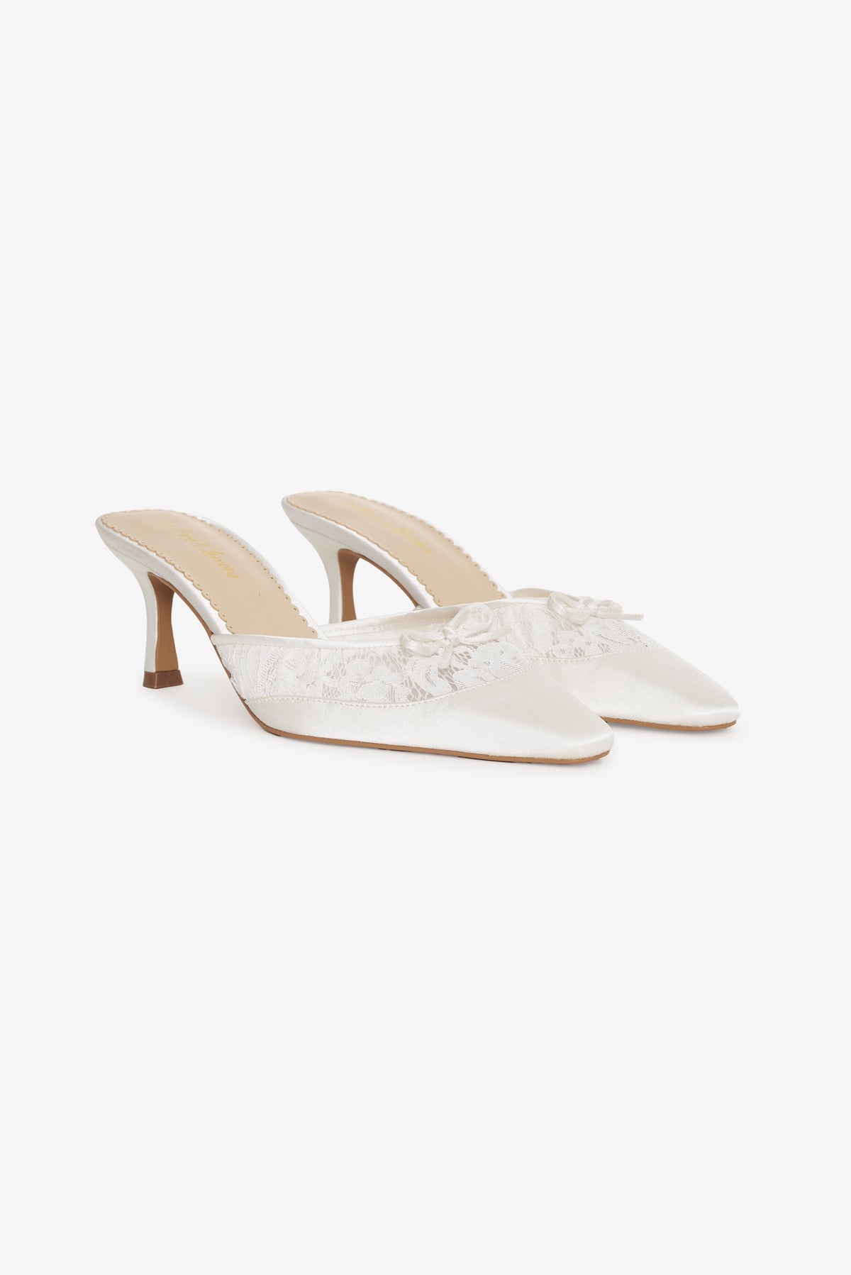For Love & Lemons Beatrice Lace Mule