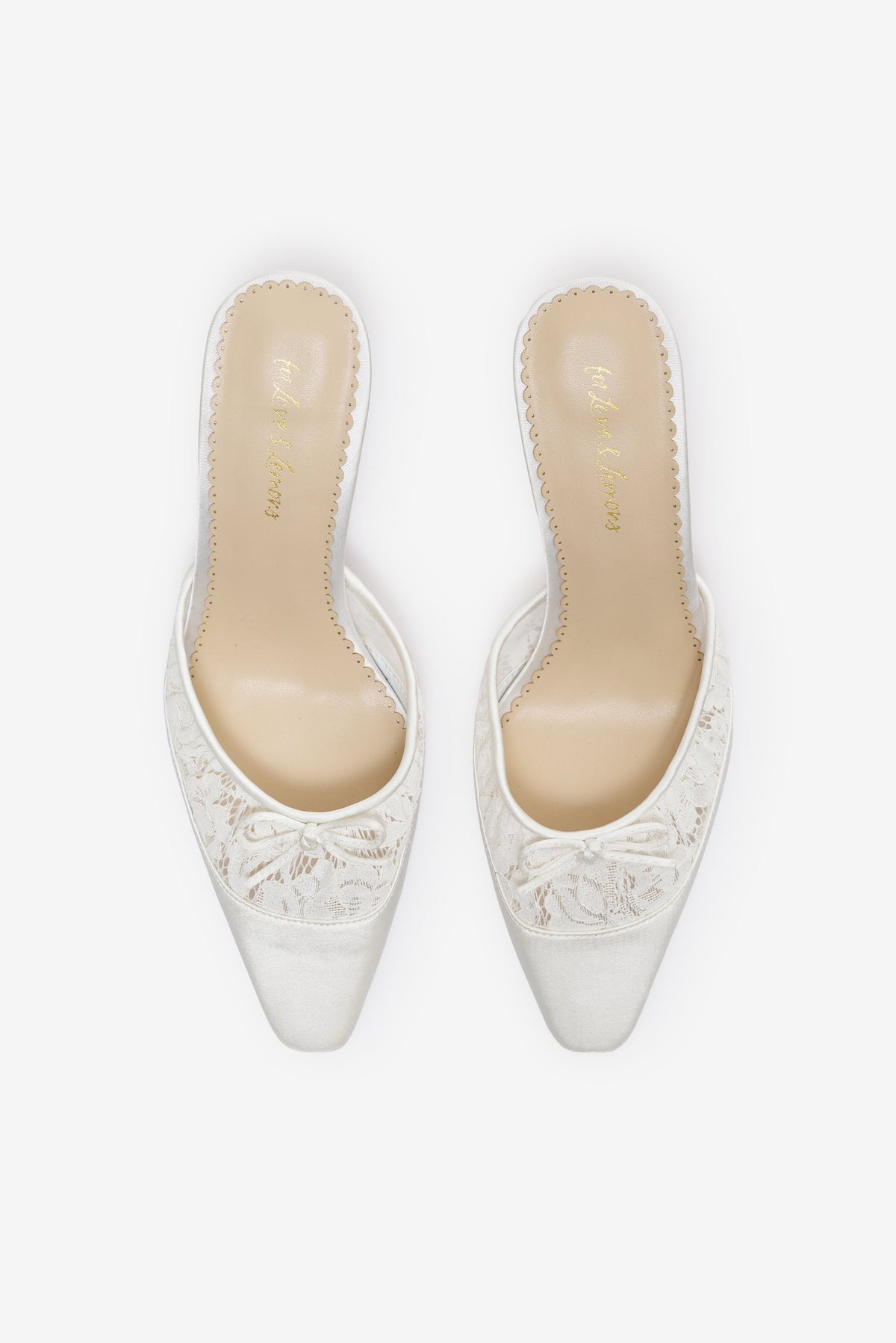 For Love & Lemons Beatrice Lace Mule