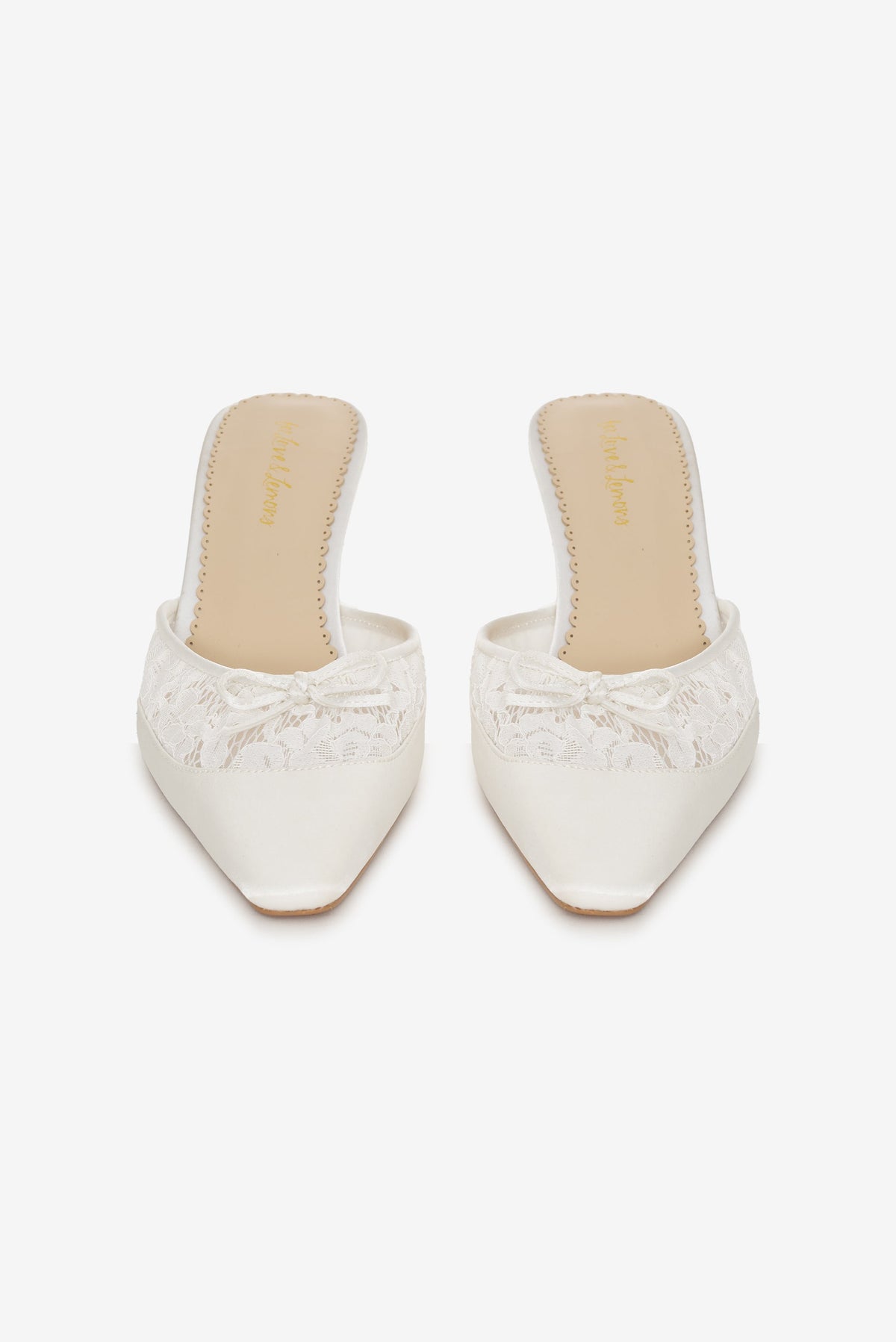 For Love & Lemons Beatrice Lace Mule