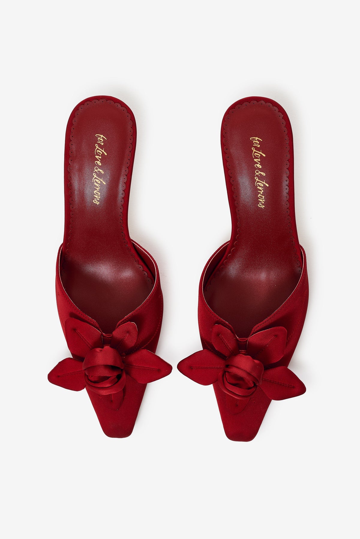 For Love & Lemons Claudine Mule Heel