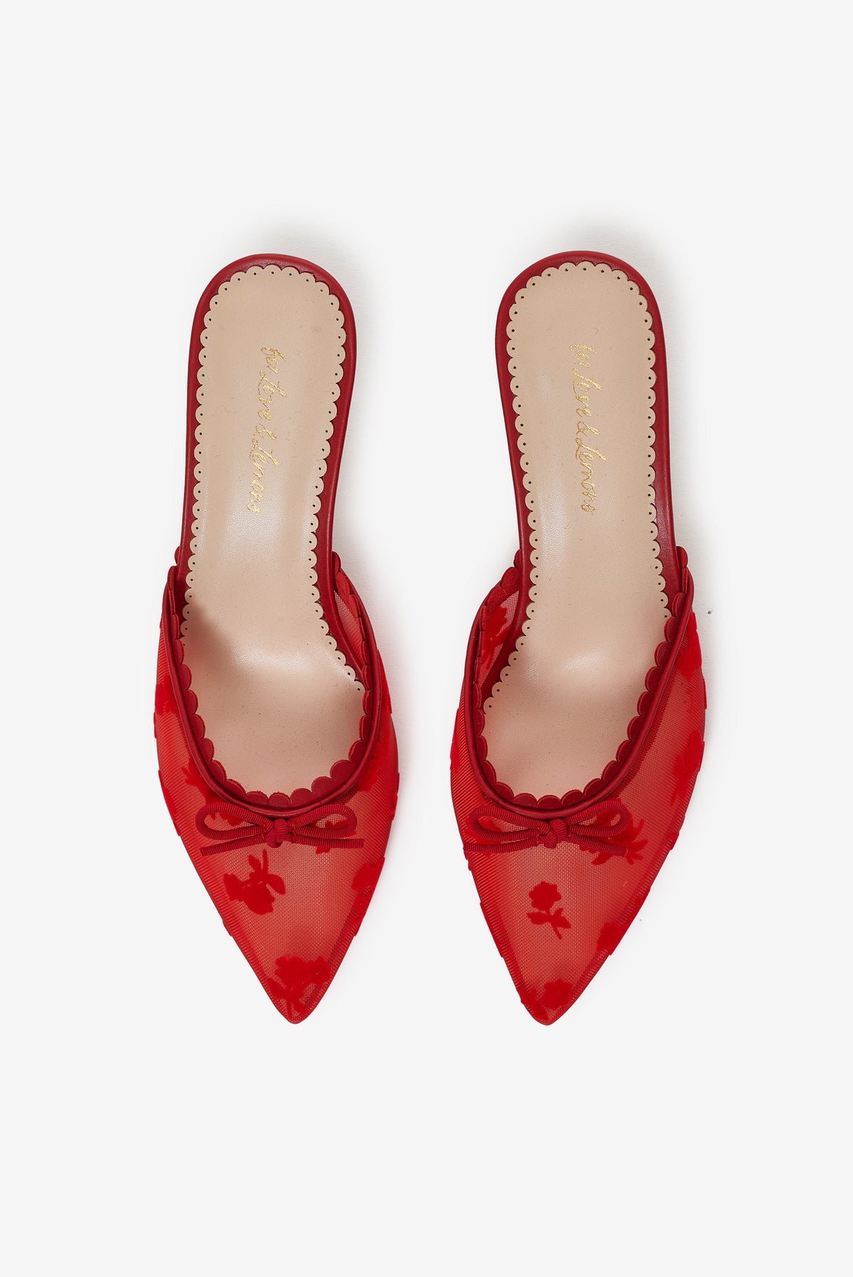For Love & Lemons Sylvie Mule Heel