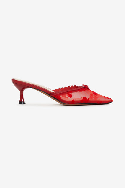For Love & Lemons Sylvie Mule Heel