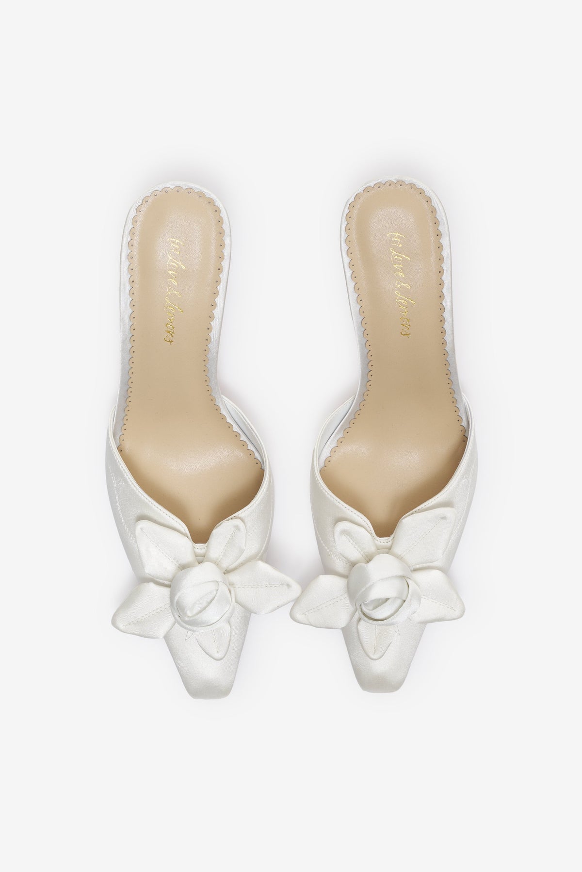 For Love & Lemons Noelle Rosette Mule