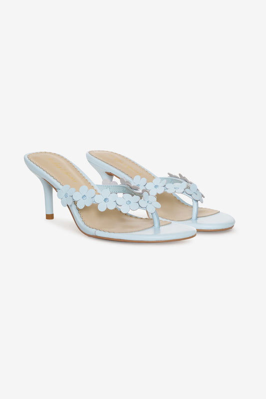 For Love & Lemons Gia Floral Heel