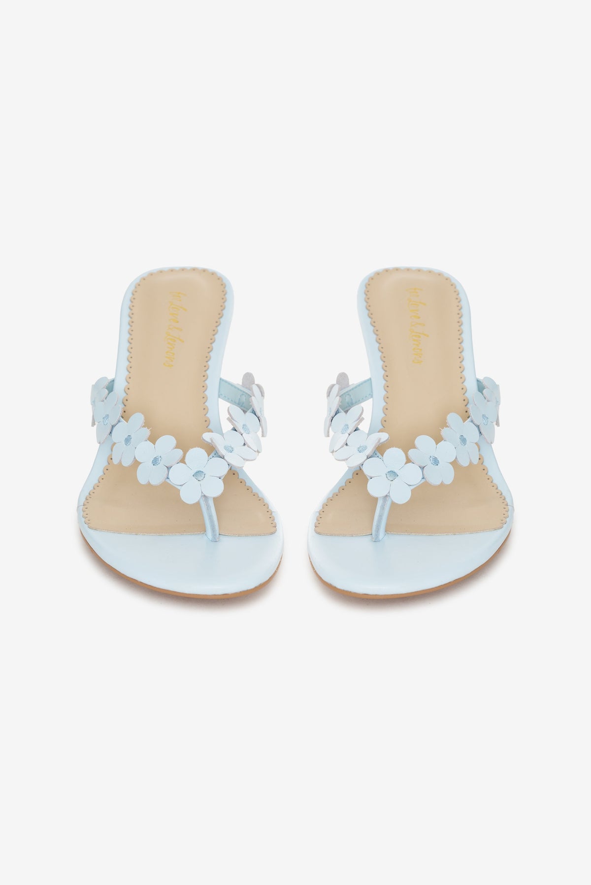 For Love & Lemons Gia Floral Heel