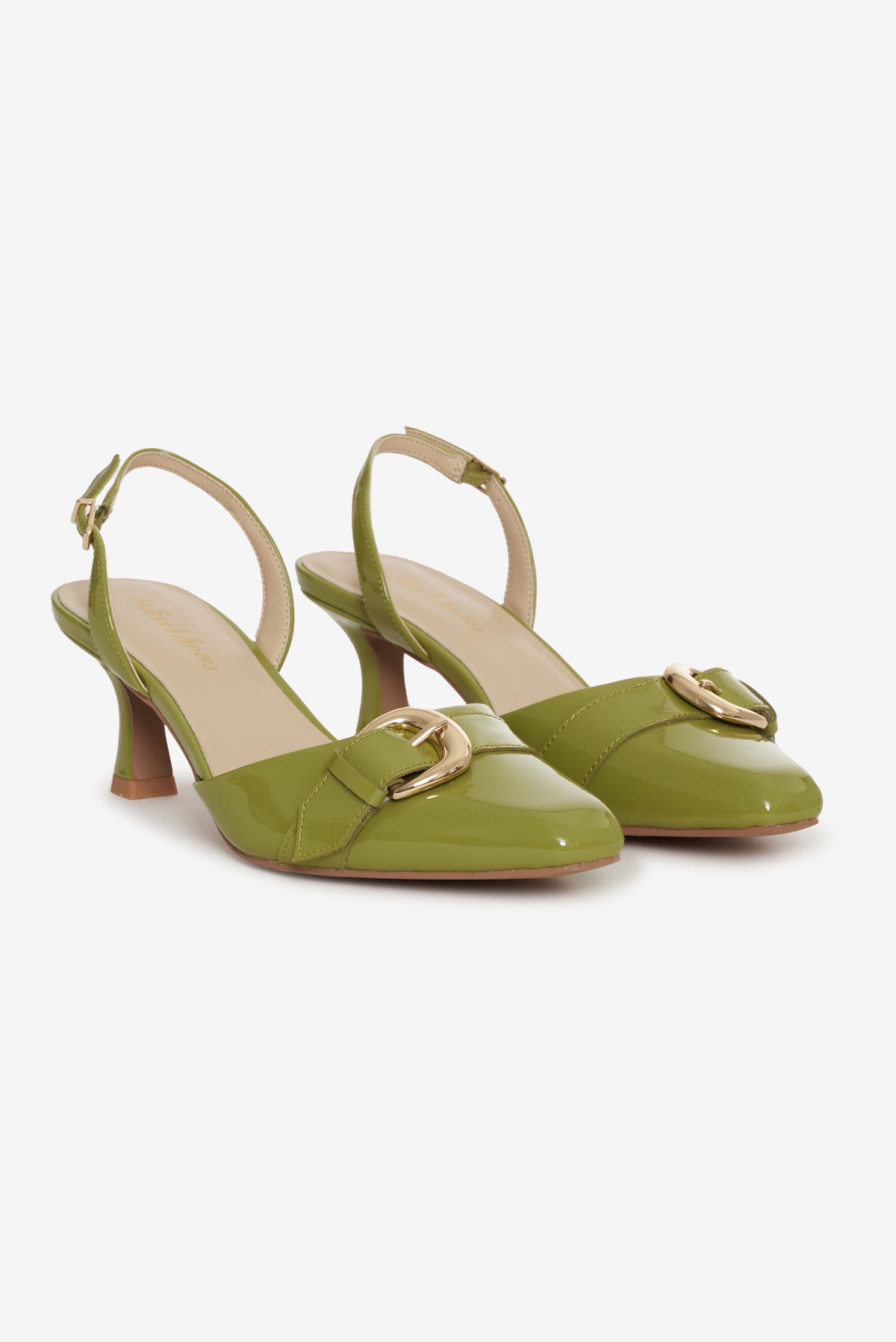 For Love & Lemons Marion Buckle Heel