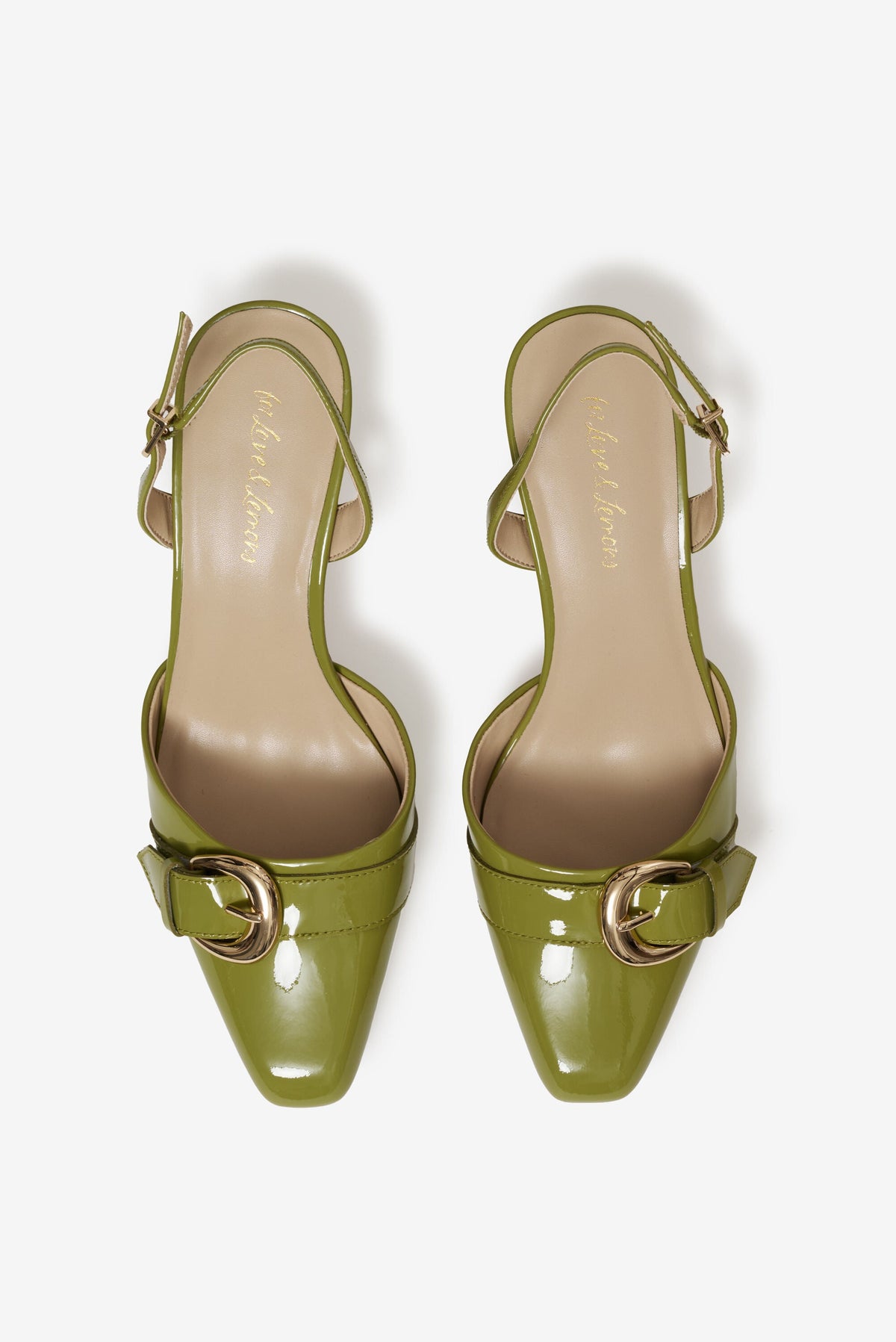 For Love & Lemons Marion Buckle Heel