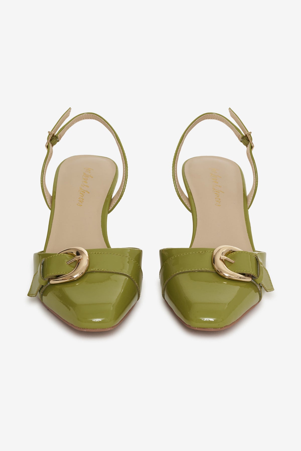 For Love & Lemons Marion Buckle Heel