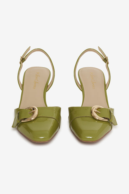 For Love & Lemons Marion Buckle Heel