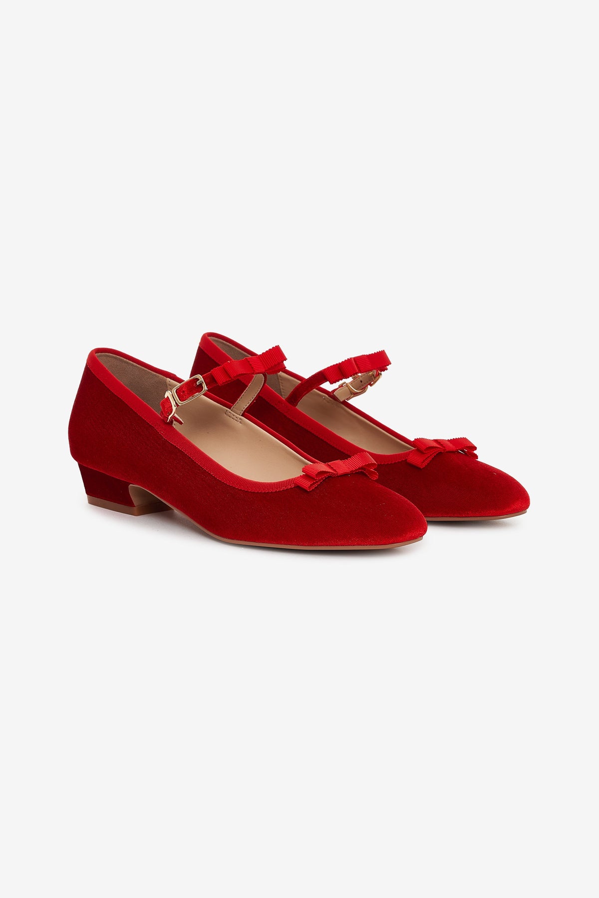 For Love & Lemons Lucia Velvet Mary Jane