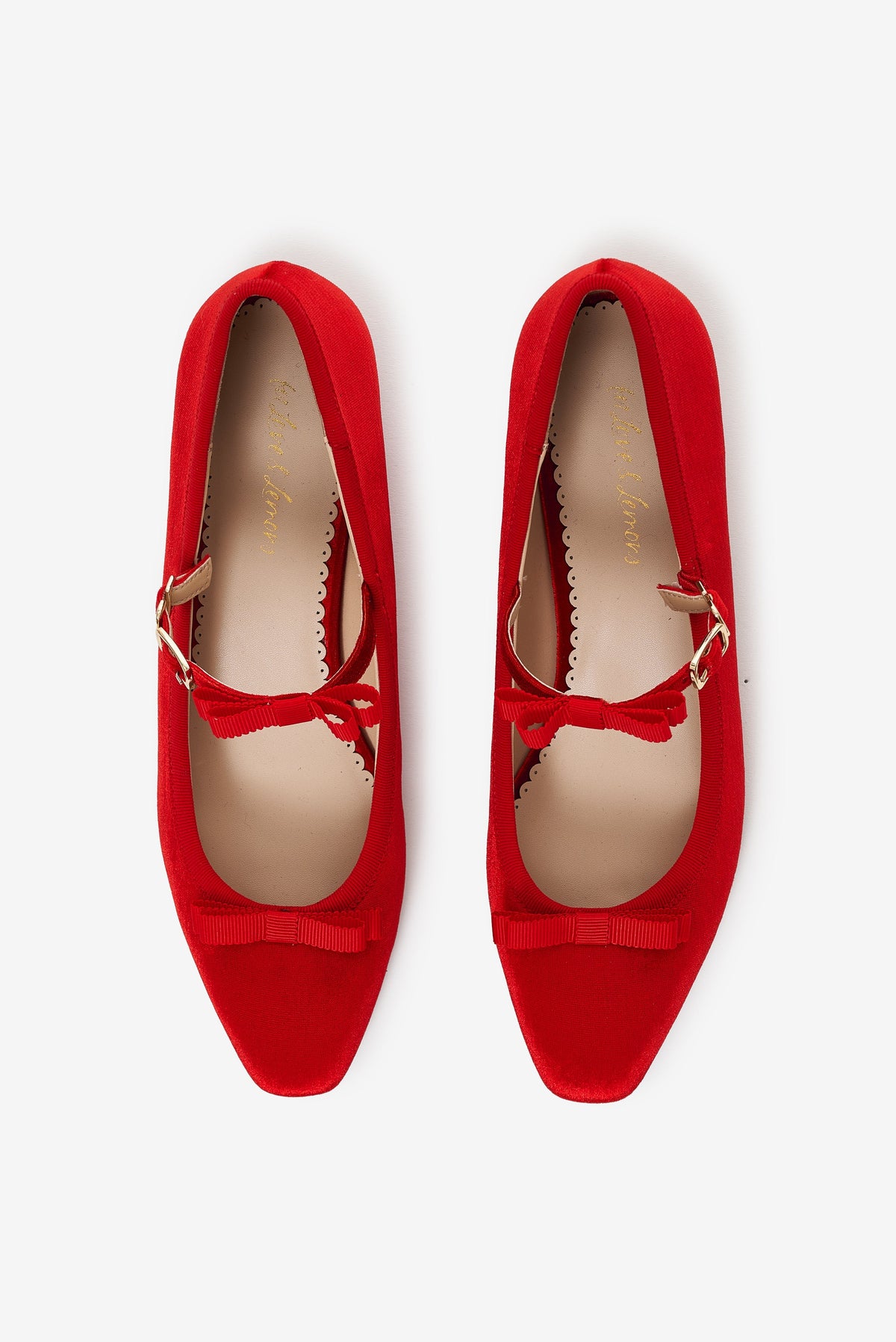 For Love & Lemons Lucia Velvet Mary Jane