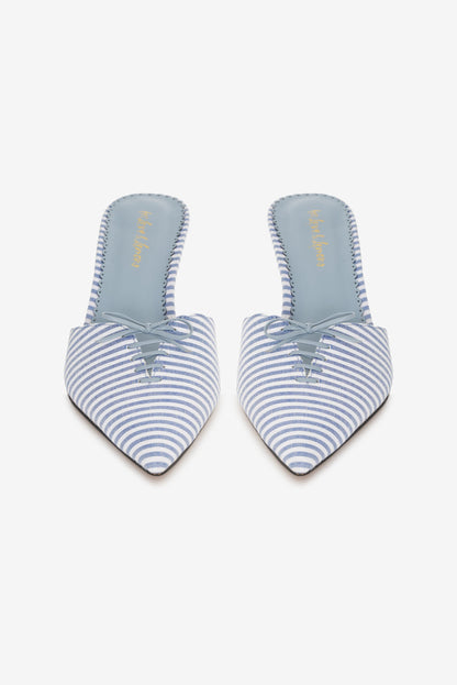 For Love & Lemons Amy Linen Mule