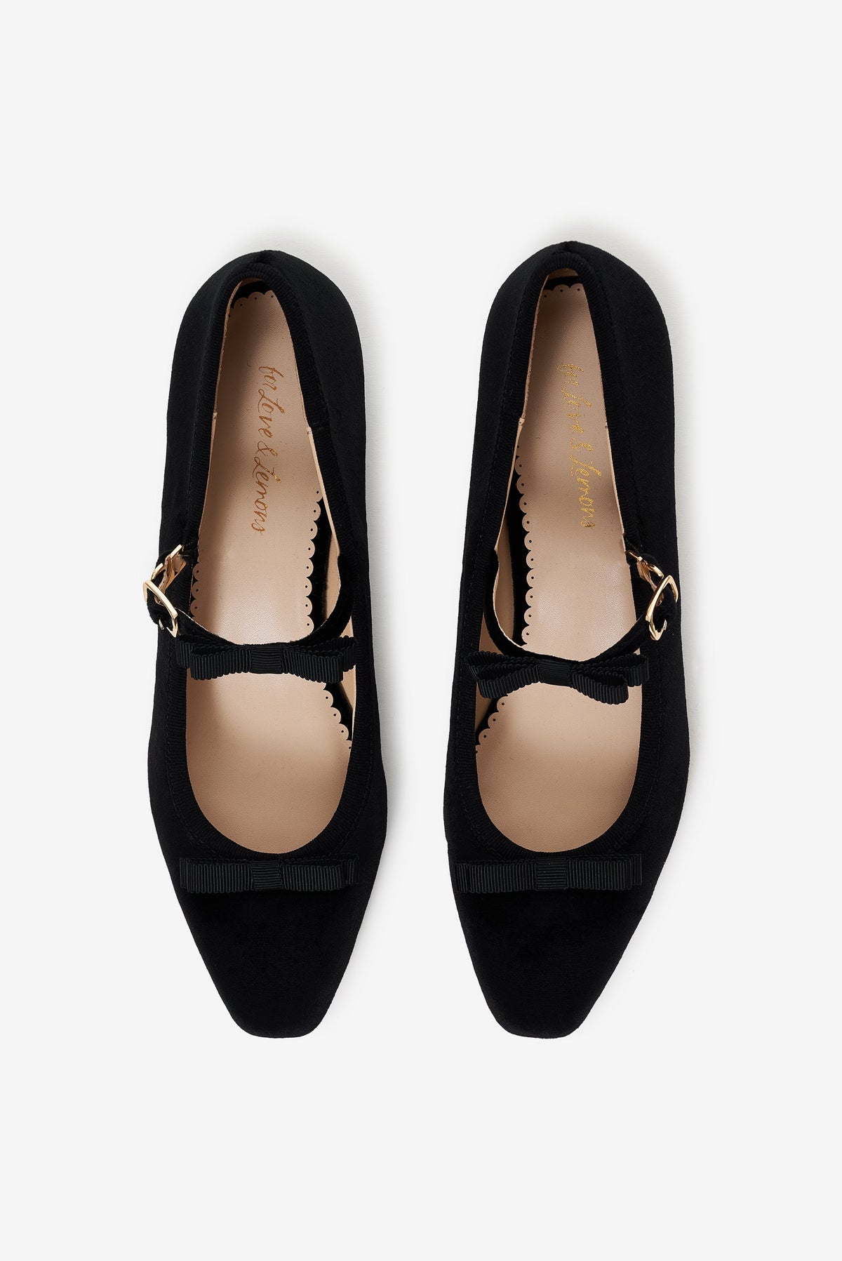 For Love & Lemons Lucia Velvet Mary Jane