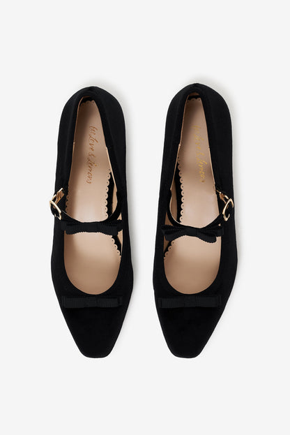 For Love & Lemons Lucia Velvet Mary Jane