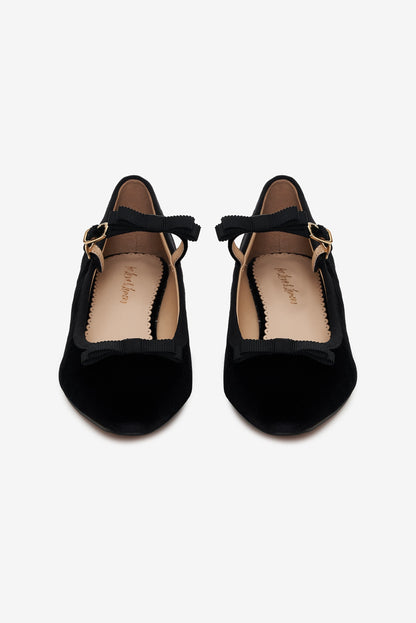 For Love & Lemons Lucia Velvet Mary Jane