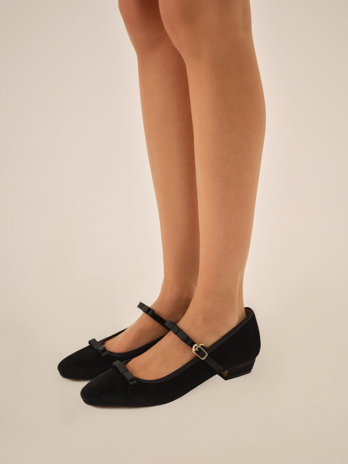 For Love & Lemons Lucia Velvet Mary Jane